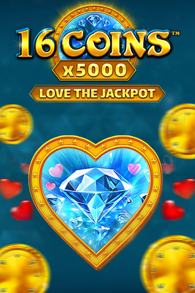 16 Coins x5000 Love the Jackpot